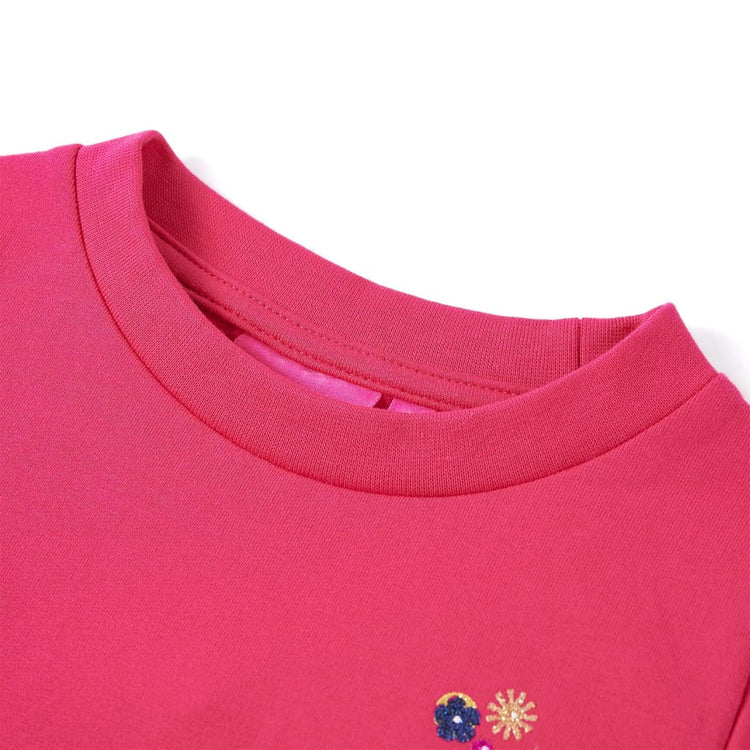 Vidaxl kindertrui 116 felroze