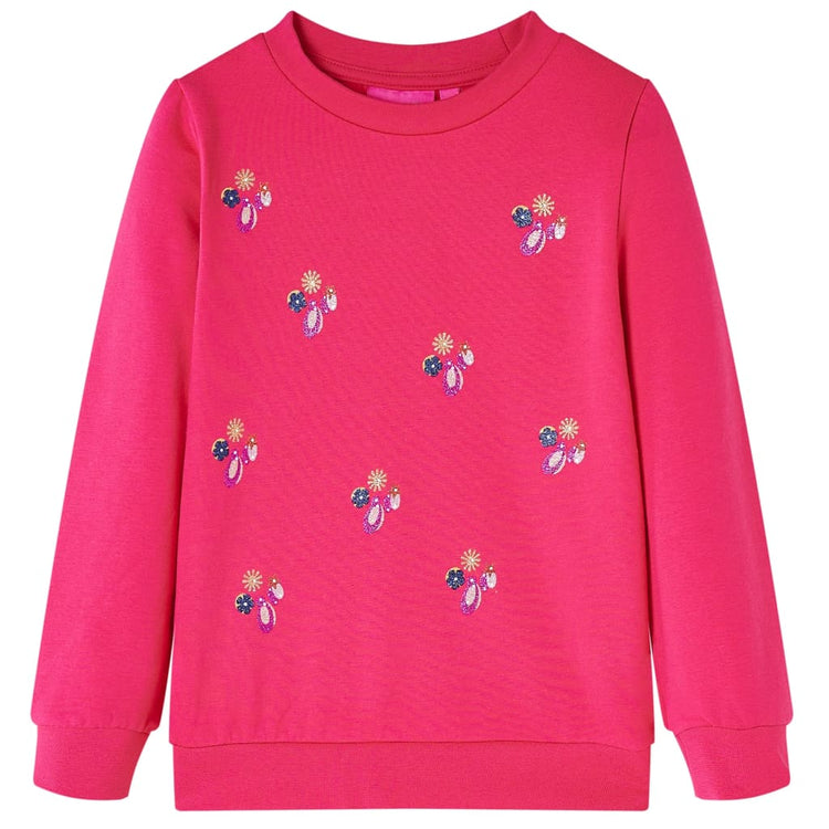 VidaXL Kindertrui 140 felroze