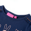 Vidaxl kindershirt met lange mouwen 116 marineblauw