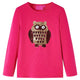 Vidaxl kindershirt met lange mouwen 116 felroze