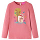 Vidaxl kindershirt met lange mouwen 128 oudroze