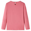 Vidaxl kindershirt met lange mouwen 140 oudroze