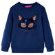 Vidaxl kindertrui 128 marineblauw