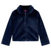 Vidaxl kinderjas 128 kunstvacht marineblauw