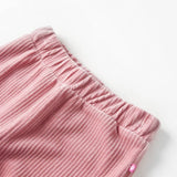 VidaXL Kinderbroek 92 ribfluweel Lichtroze - afbeelding 3