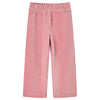 VidaXL Kinderbroek 104 ribfluweel Lichtroze