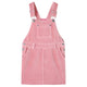 Vidaxl kindertuinjurk 92 ribfluweel lichtroze