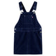 Vidaxl kindertuinjurk 104 ribfluweel marineblauw