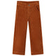 Vidaxl kinderbroek 92 ribfluweel cognackleurig