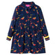 Vidaxl kinderjurk met lange mouwen 104 marineblauw