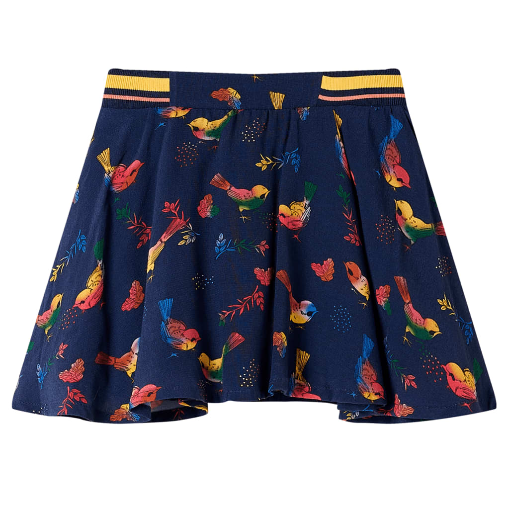 Vidaxl kinderrokje 104 marineblauw