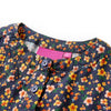 Vidaxl kinderjurk met lange mouwen 92 marineblauw