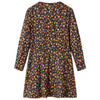 Vidaxl kinderjurk met lange mouwen 104 marineblauw