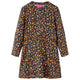 Vidaxl kinderjurk met lange mouwen 116 marineblauw
