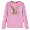 Vidaxl kindershirt met lange mouwen 92 rozebruin