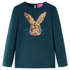 Vidaxl kindershirt met lange mouwen 128 donkergroen