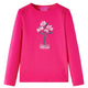 Vidaxl kindershirt met lange mouwen 92 felroze