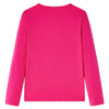 VidaXL Kindershirt met lange mouwen 128 felroze