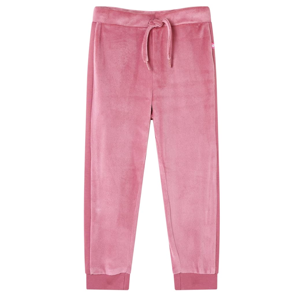 Vidaxl kinderjoggingbroek 104 frambooskleurig