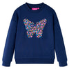 Vidaxl kindertrui 128 marineblauw