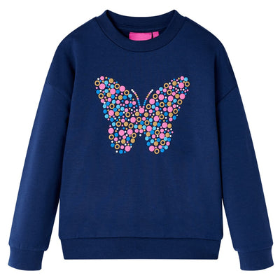 VidaXL Kindertrui 140 marineblauw