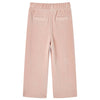 VidaXL Kinderbroek 92 ribfluweel Lichtroze