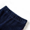 Vidaxl kinderbroek 104 ribfluweel marineblauw