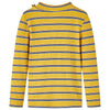 VidaXL Kindershirt met lange mouwen 92 okerkleurig