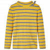VidaXL Kindershirt met lange mouwen 116 okerkleurig