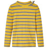 Vidaxl kindershirt met lange mouwen 140 okerkleurig
