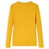 Vidaxl kindershirt met lange mouwen 104 okerkleurig