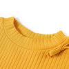 Vidaxl kindershirt met lange mouwen 104 okerkleurig