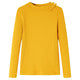 Vidaxl kindershirt met lange mouwen 116 okerkleurig