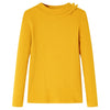Vidaxl kindershirt met lange mouwen 116 okerkleurig
