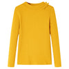 VidaXL Kindershirt met lange mouwen 140 okerkleurig