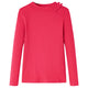 Vidaxl kindershirt met lange mouwen 92 felroze