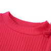 VidaXL Kindershirt met lange mouwen 116 felroze