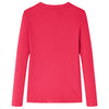 Vidaxl kindershirt met lange mouwen 128 felroze
