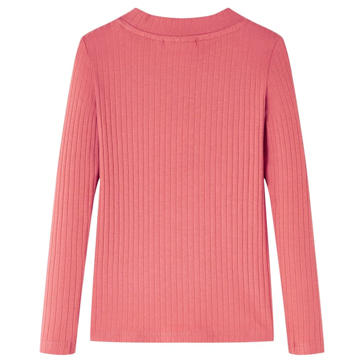 Vidaxl kindershirt met lange mouwen 116 oudroze