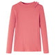 Vidaxl kindershirt met lange mouwen 128 oudroze
