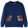 Vidaxl kindertrui 140 marineblauw