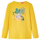 Vidaxl kindershirt met lange mouwen 116 okerkleurig
