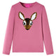 Vidaxl kindershirt met lange mouwen 116 frambozenkleurig