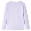 Vidaxl kindershirt met lange mouwen 104 lichtlila