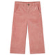 Vidaxl kinderbroek 116 ribfluweel oudroze