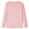 Vidaxl kindershirt met lange mouwen 128 lichtroze