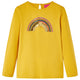 Vidaxl kindershirt met lange mouwen 92 okerkleurig