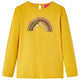 Vidaxl kindershirt met lange mouwen 104 okerkleurig