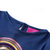 Vidaxl kindershirt met lange mouwen 92 marineblauw