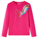 VidaXL Kindershirt met lange mouwen 116 felroze